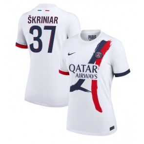 Paris Saint-Germain Milan Skriniar #37 Dámské Venkovní Dres 2024-25 Krátký Rukáv